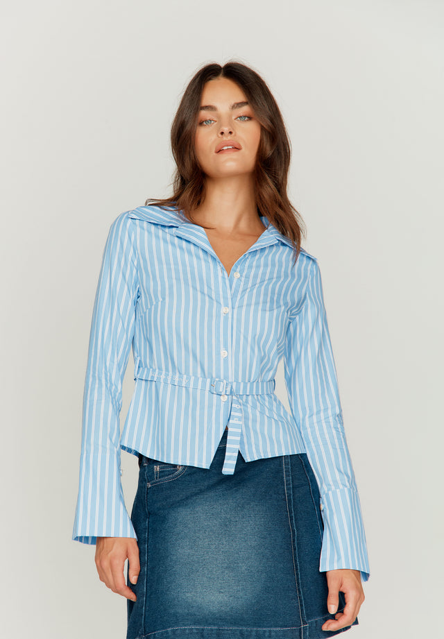 ELLE BELTED SHIRT