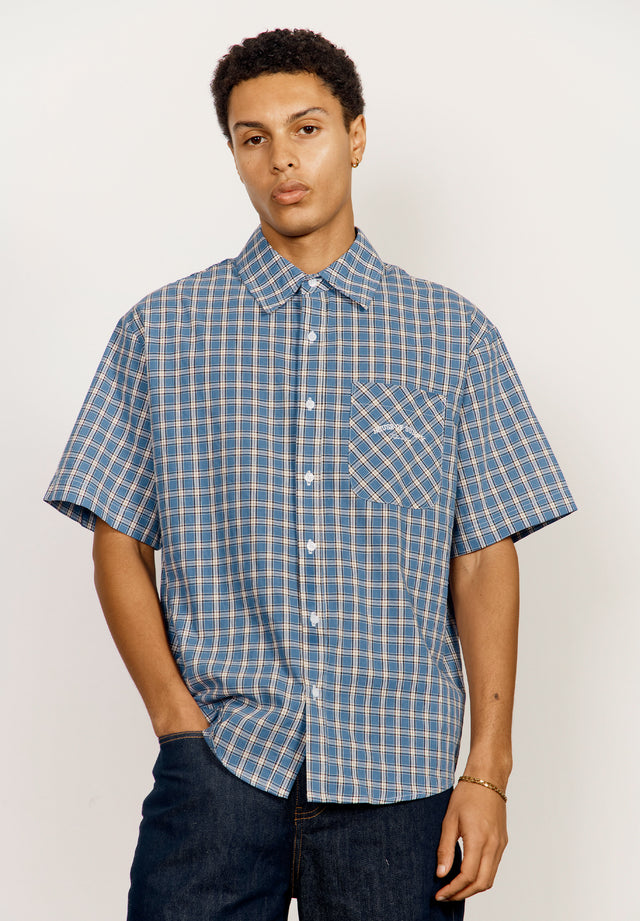 GRANDAD CHECK BUTTON DOWN