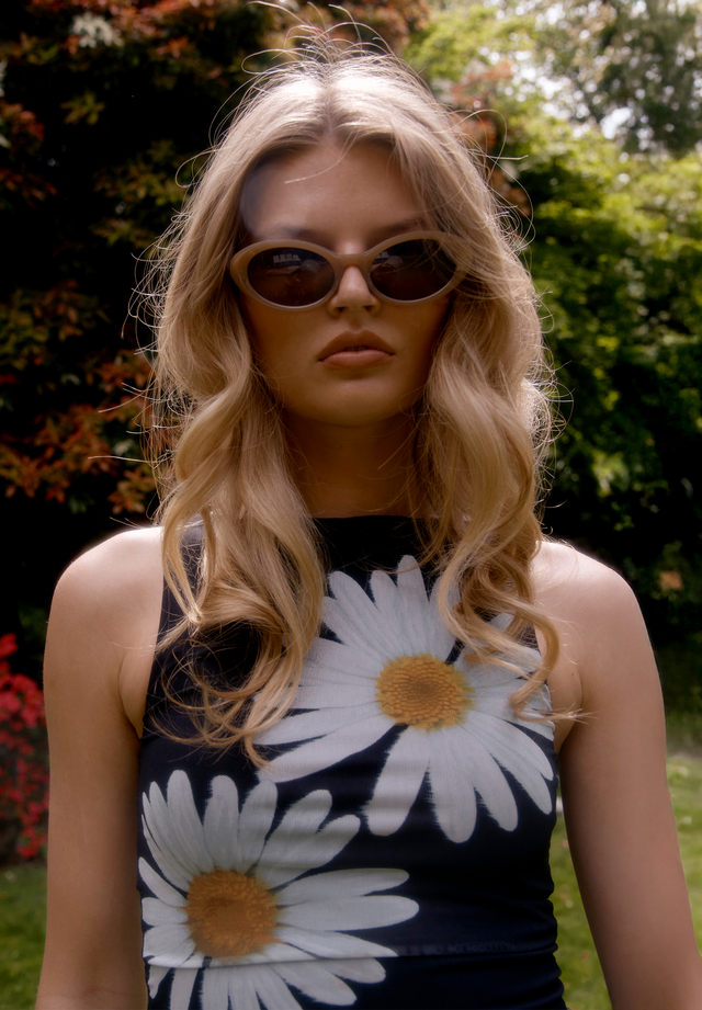 DAISY MESH TOP