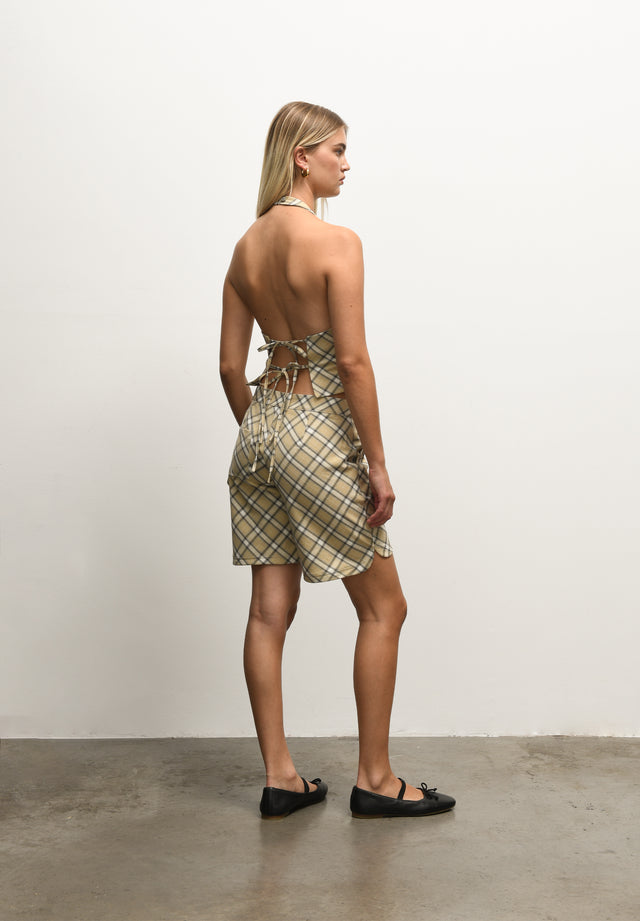 SLOANE CHECK SHORT
