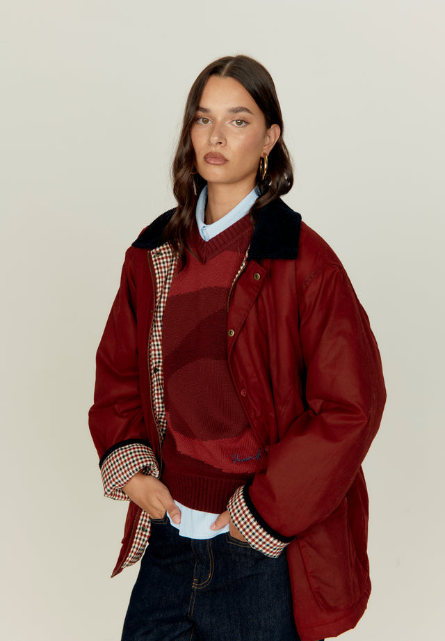 THE WAXED RAIN JACKET