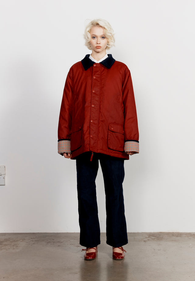 THE WAXED RAIN JACKET