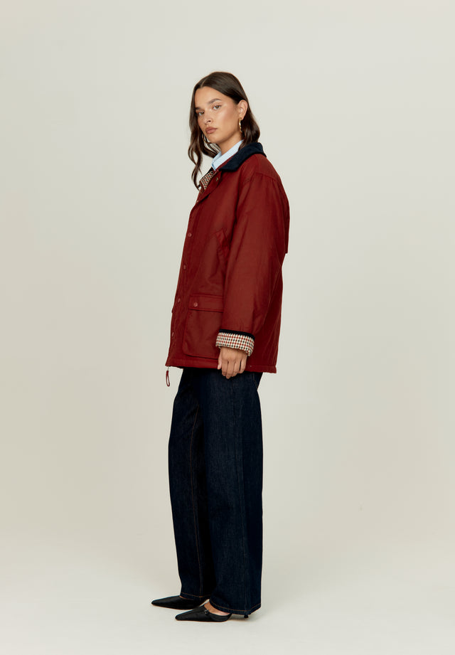 THE WAXED RAIN JACKET