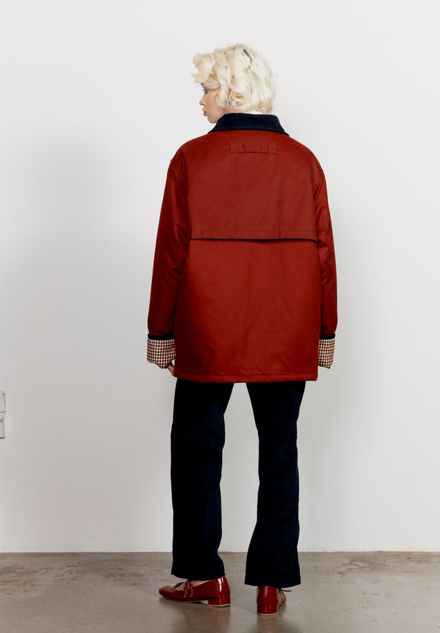 THE WAXED RAIN JACKET