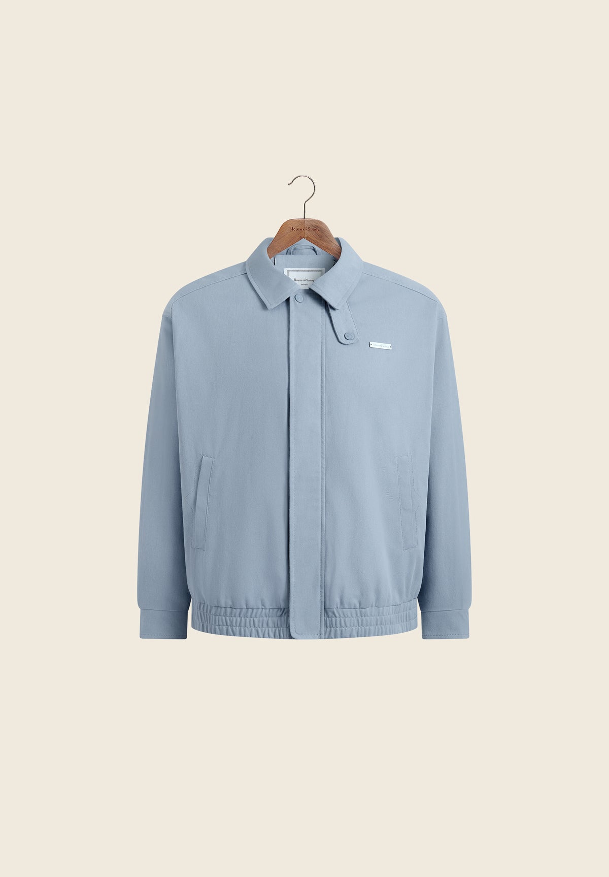 CHECK HARRINGTON JACKET