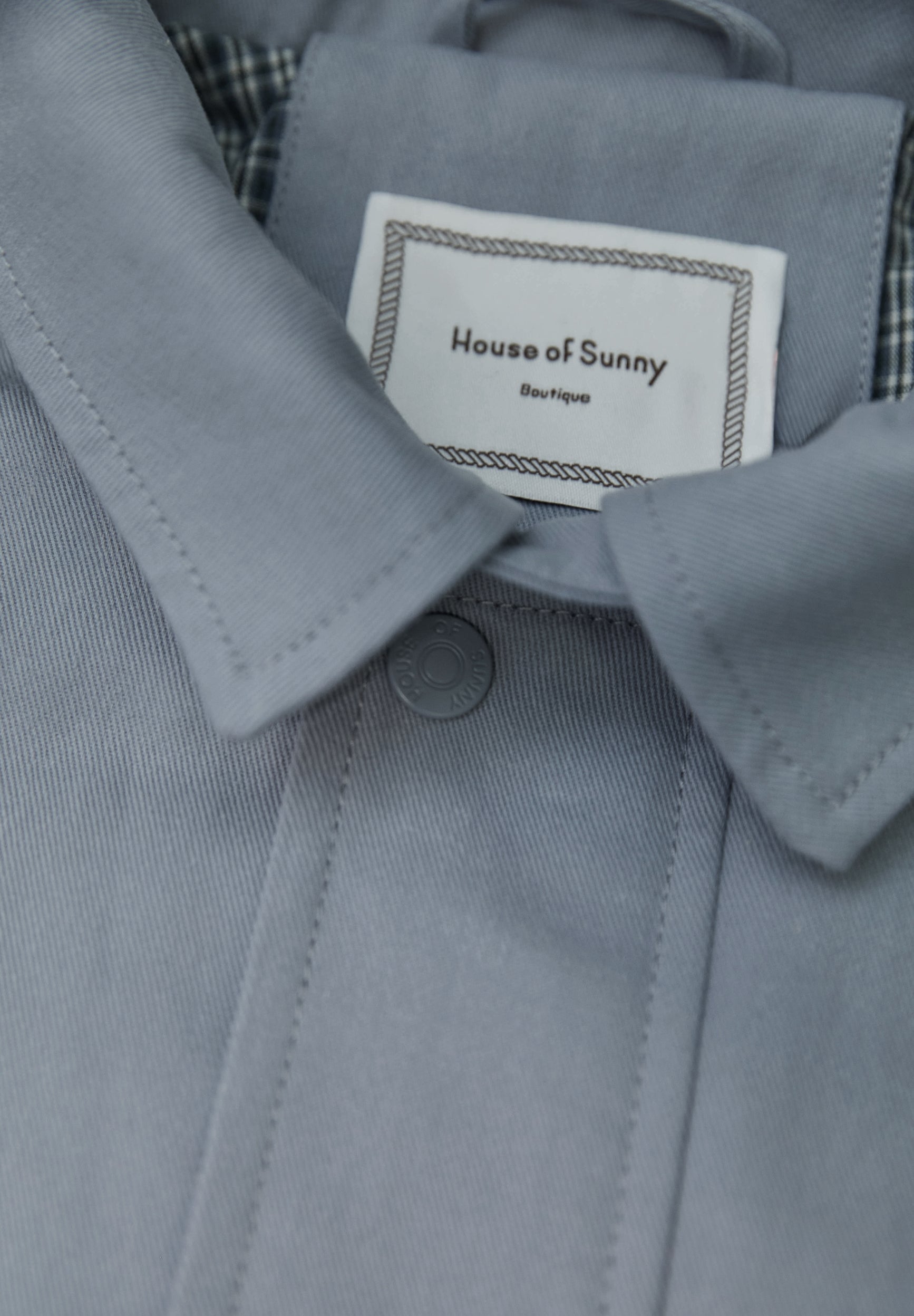 BABY CHECK HARRINGTON JACKET