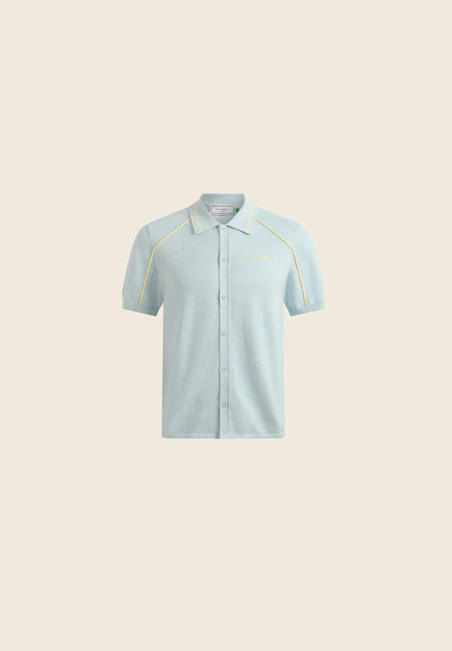 BUTTON DOWN KNITTED POLO