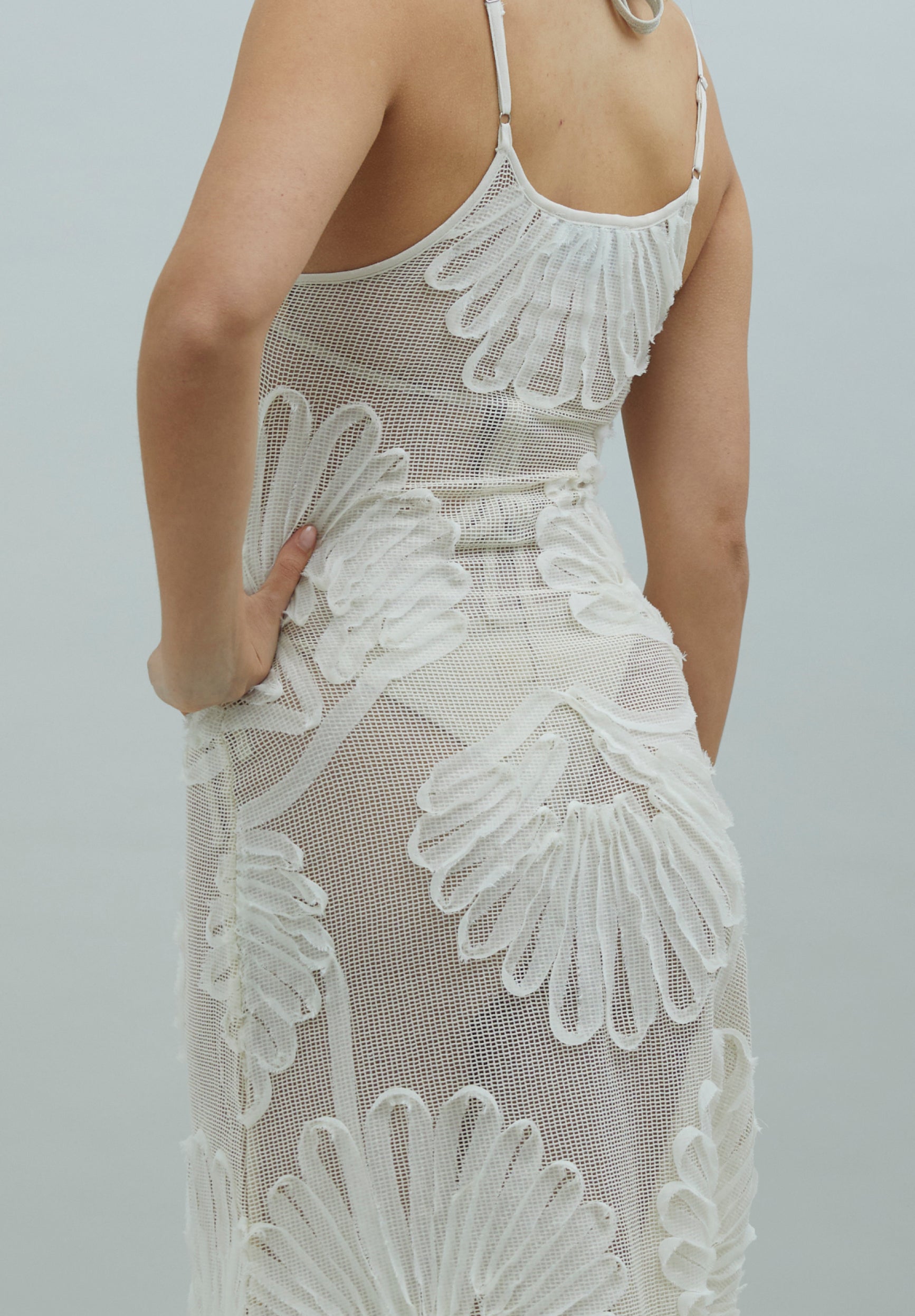 SEASHELLS APPLIQUE HOCKNEY DRESS