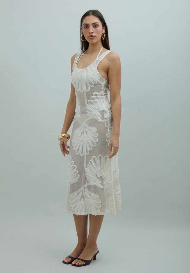 house of sunny maxi dress Seashells Appliqué Hockney Dress