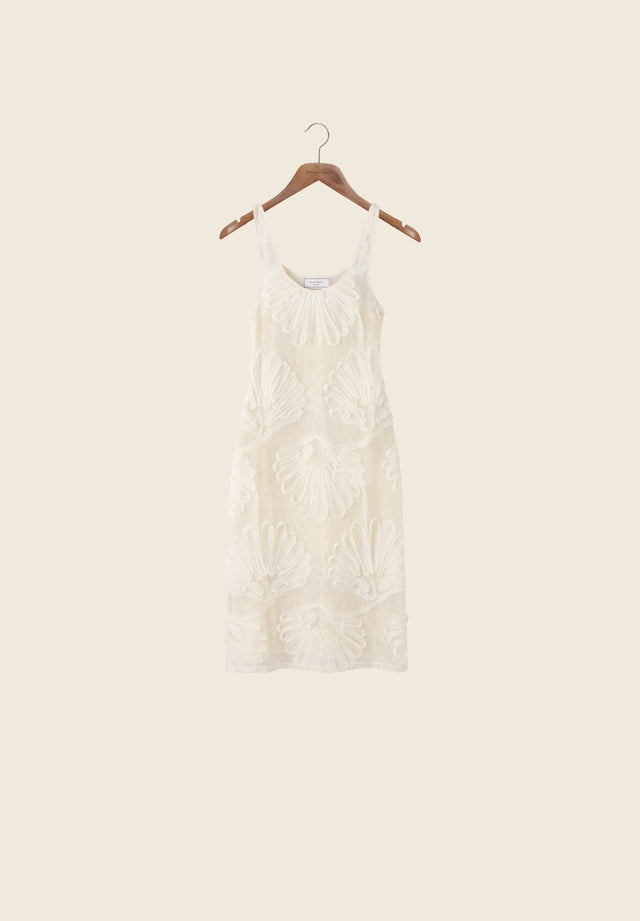 SEASHELLS APPLIQUE HOCKNEY DRESS