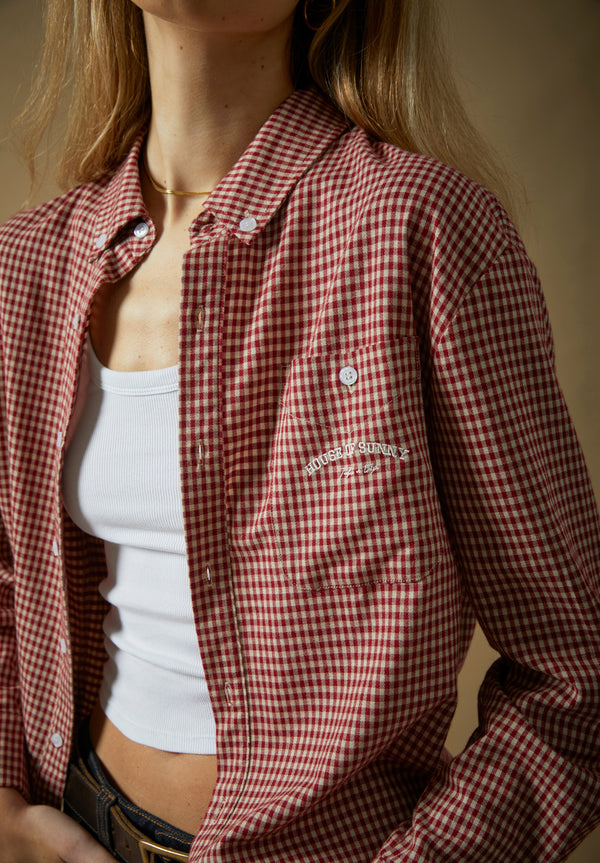 GINGHAM SHIRT