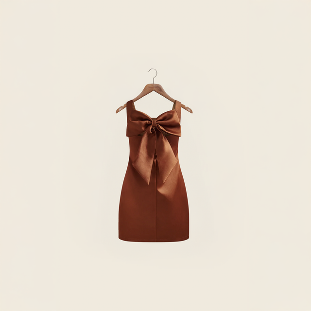 THE MINI SATIN SHIFT