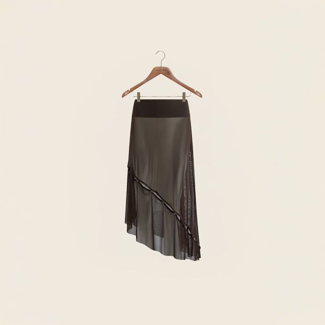 THE ROSEWOOD MESH SKIRT